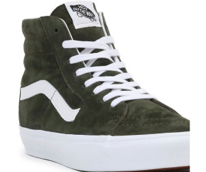 Vans sk8 clearance hi green suede