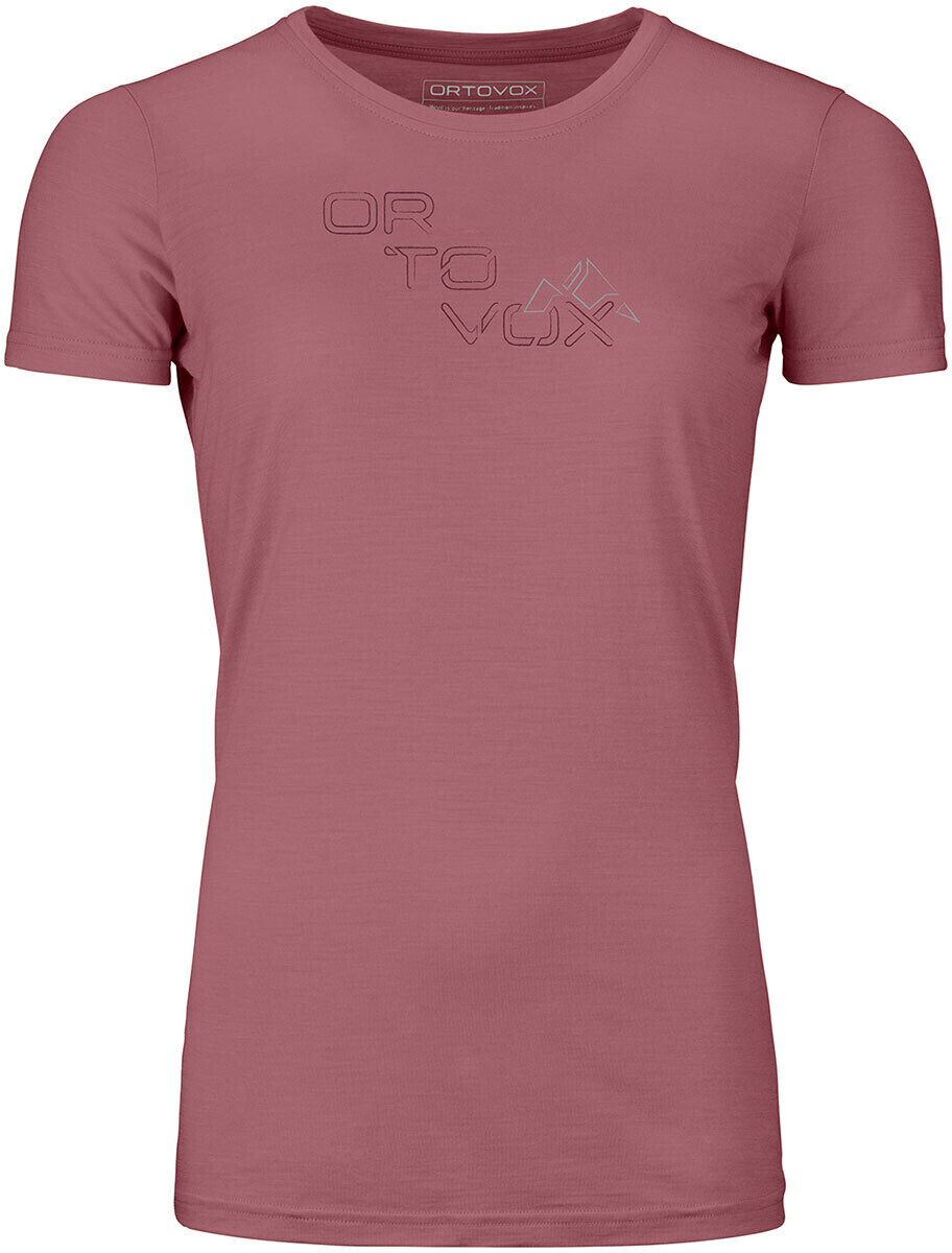 Ortovox 185 Merino Tangram Logo TS W (83063) mountain rose