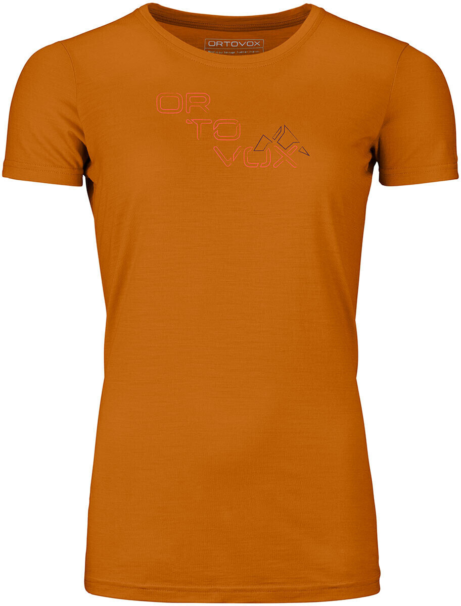 Ortovox 185 Merino Tangram Logo TS W (83063) orange