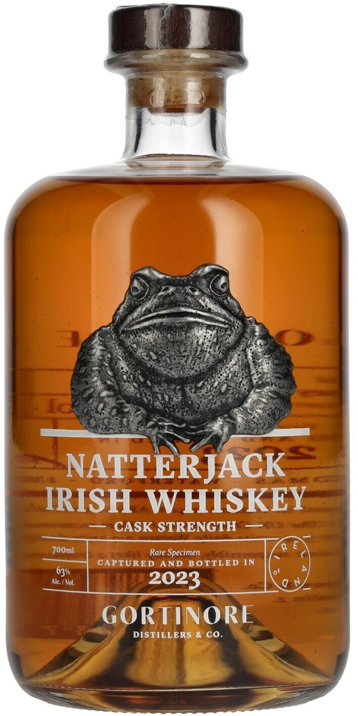 Gortinore Natterjack Irish Whiskey Cask Strength 0,7l 63%