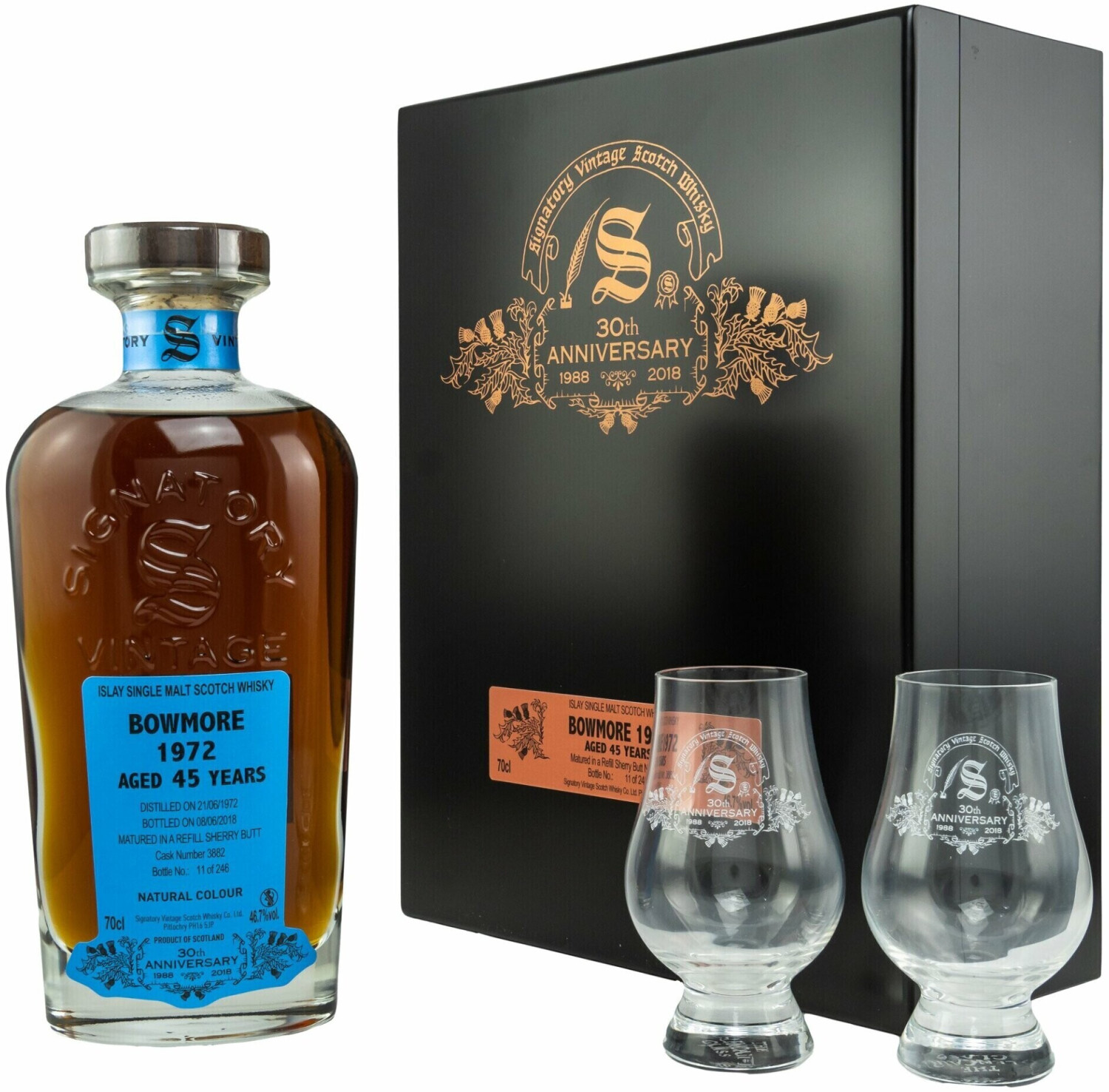 Signatory Vintage 45 Years Old Bowmore 1972 0,7l 46,7%