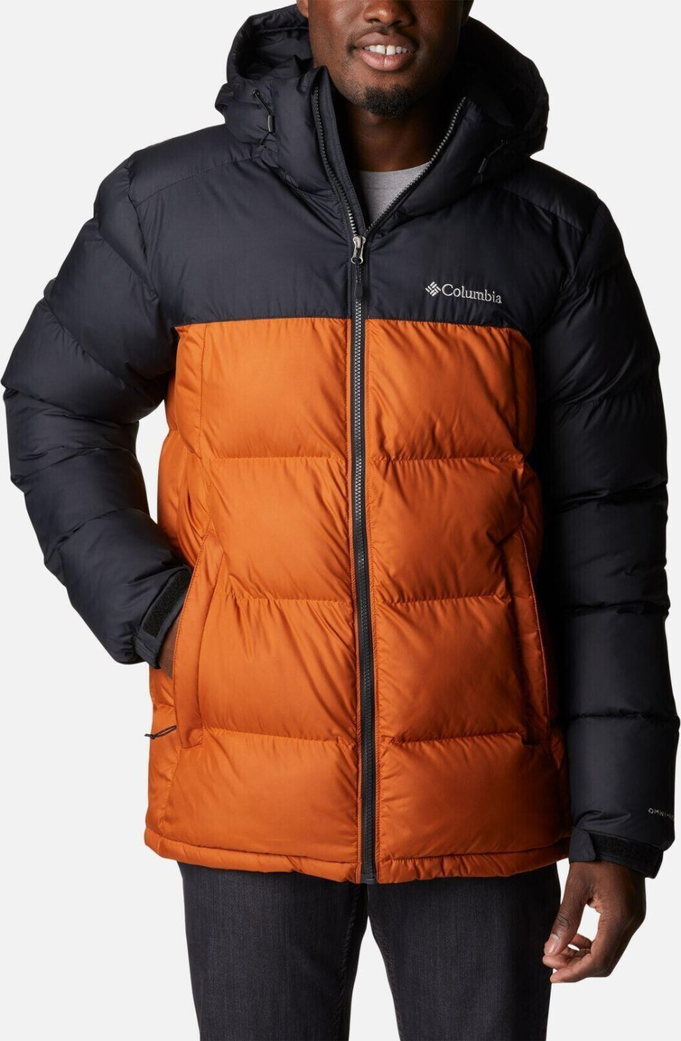 Columbia Pike Lake Hooded Jacket Men warm copper/ black