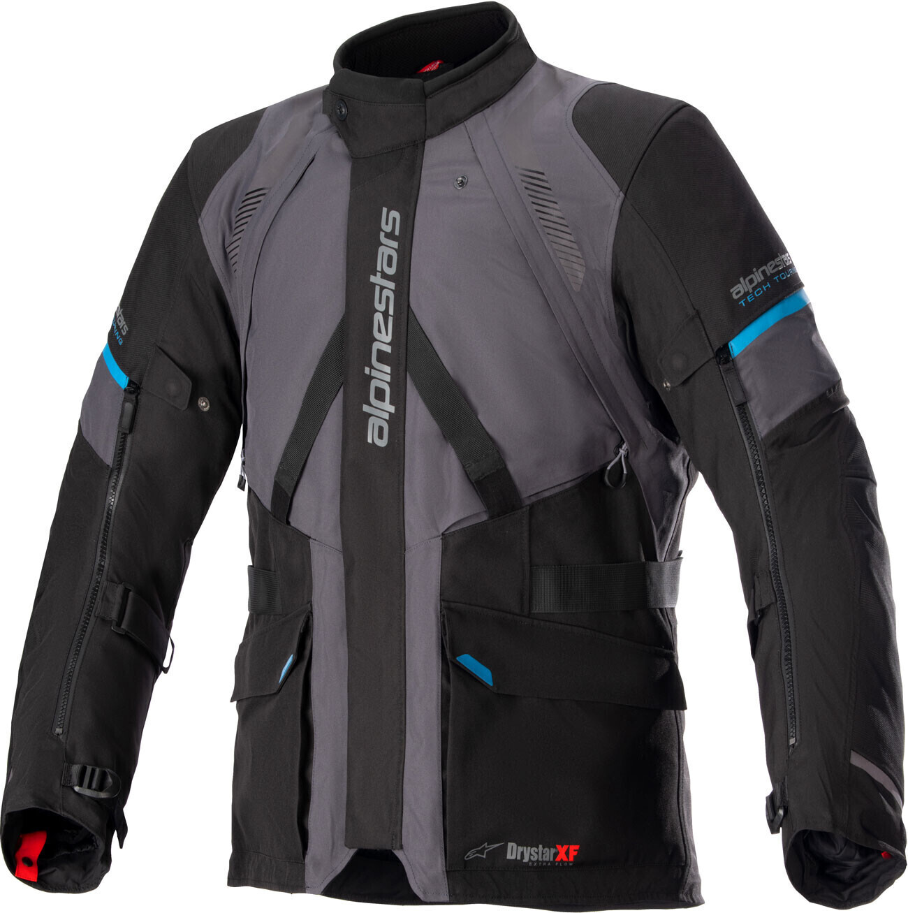Alpinestars Blouson Monteira Drystar XF gris/noir/bleu