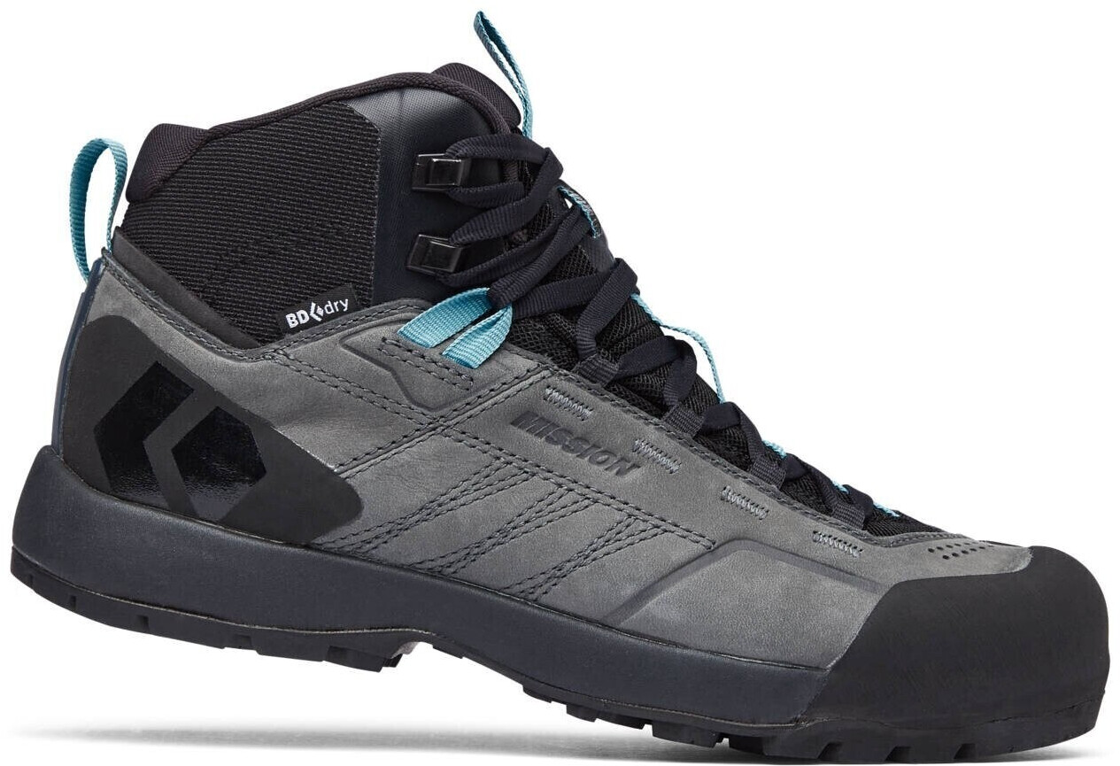 Black Diamond Mission Leather Mid WP (BD580027) Women coastal blue