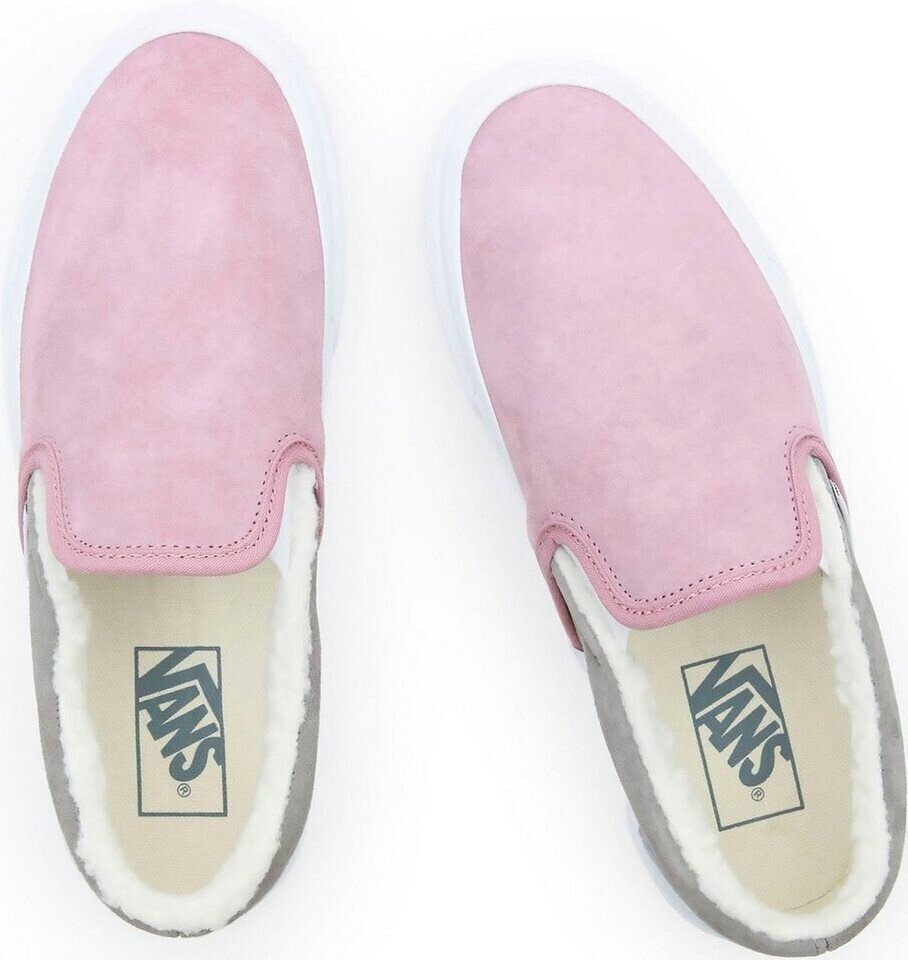 Vans pig suede cheap slip on