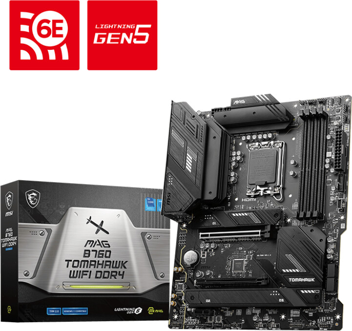 MSI MAG B760 Tomahawk WiFi DDR4