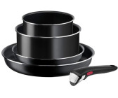 Ingenio expertise noir set 3 casseroles 16/18/20cm (1,5/2,1/3l) + 1 poignée  amovible induction, La sélection de produits à -40%*