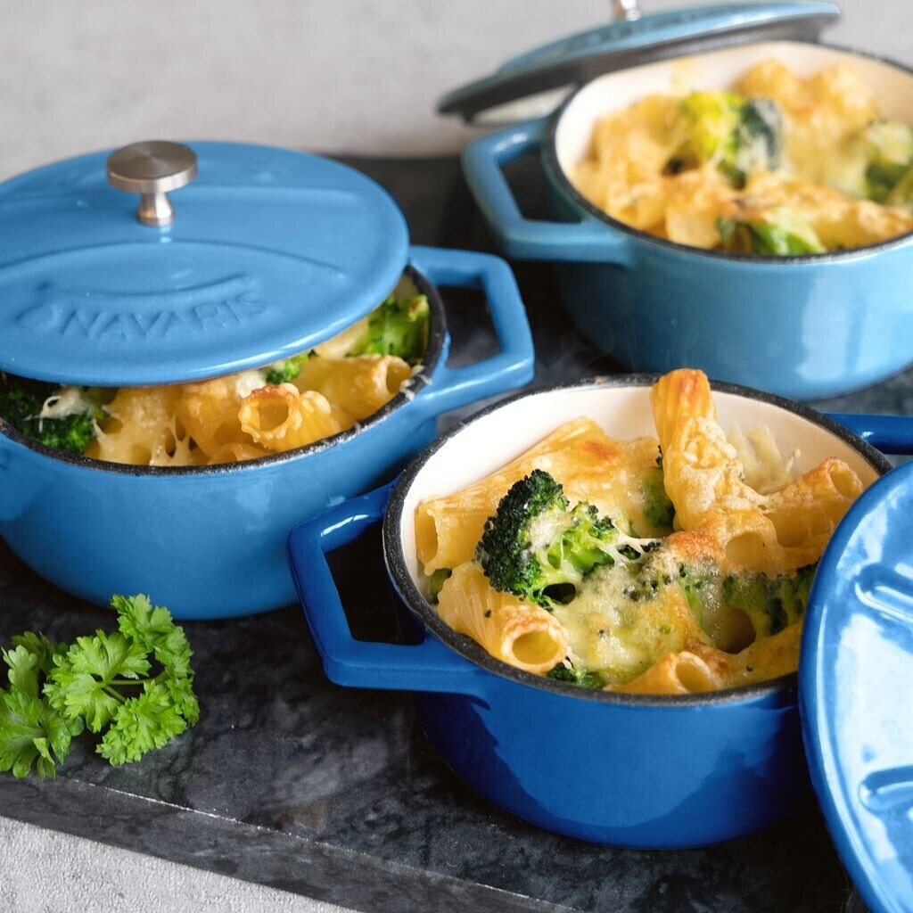 Navaris Mini Cocotte Pot Set 4 pcs