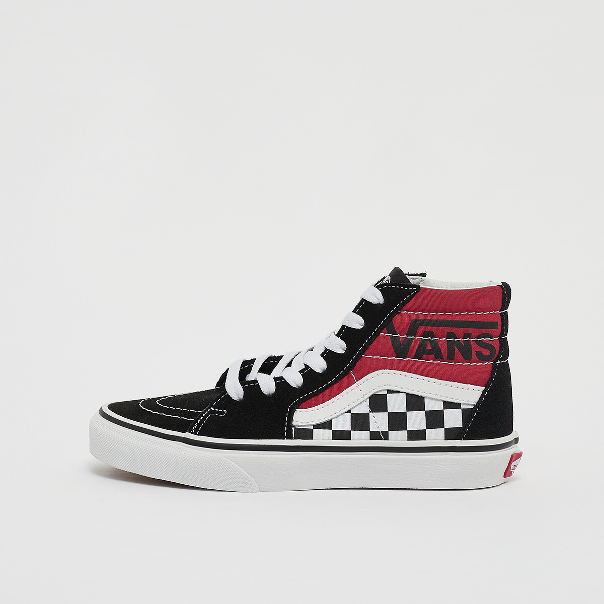 Vans Kids Uy Sk8 Hi Zip logo black red au meilleur prix sur idealo