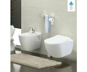 Hänge-Dusch-WC - Taharet- /Bidet-Funktion - Toilette inkl. WC