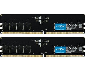 Crucial 32GB Kit DDR5-5600 CL46 (CT2K16G56C46U5) ab € 99,81