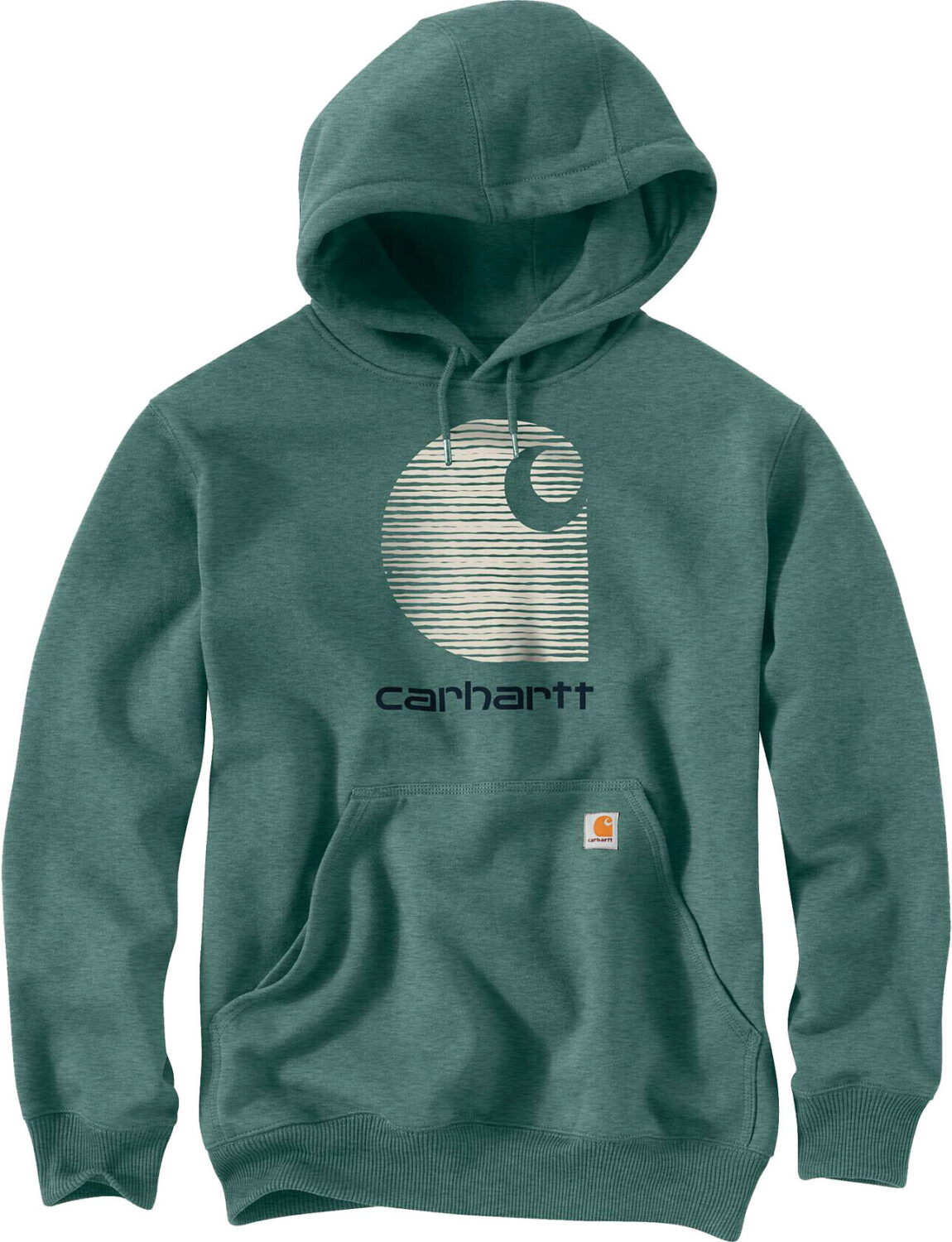 Carhartt Rain Defender Hoodie (105431) slate green/heather