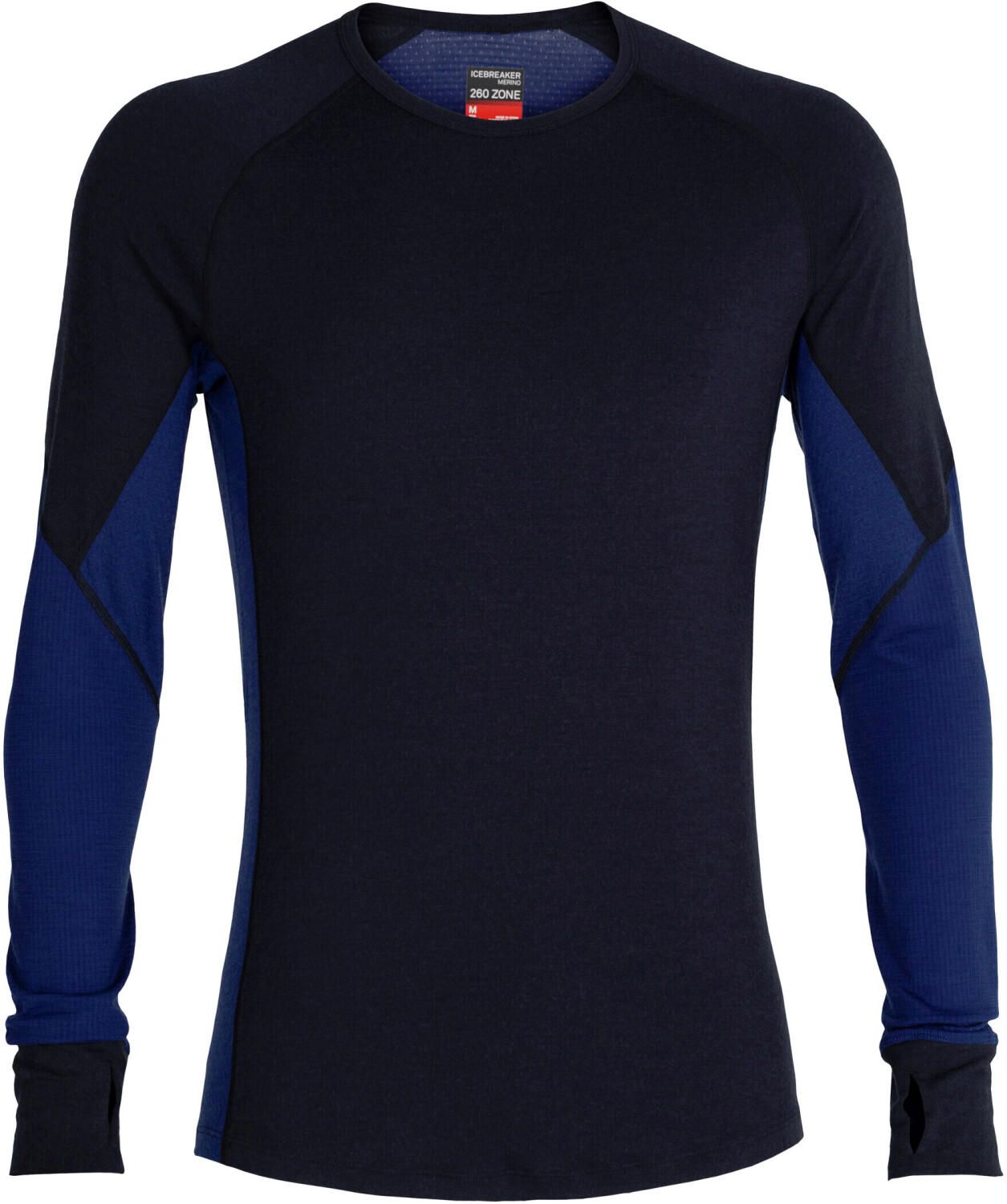 Icebreaker Men's BodyfitZone™ Merino 260 Zone Long Sleeve Crewe Thermal