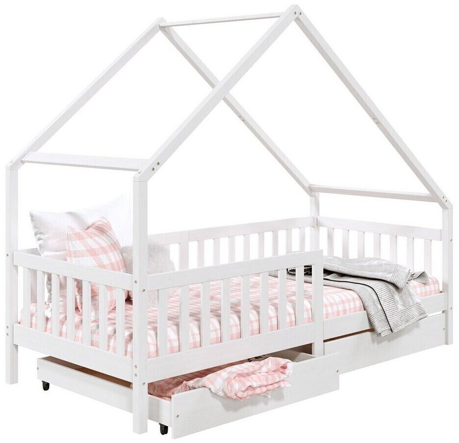 Idimex Montessori 90x200cm with 2 Drawers White