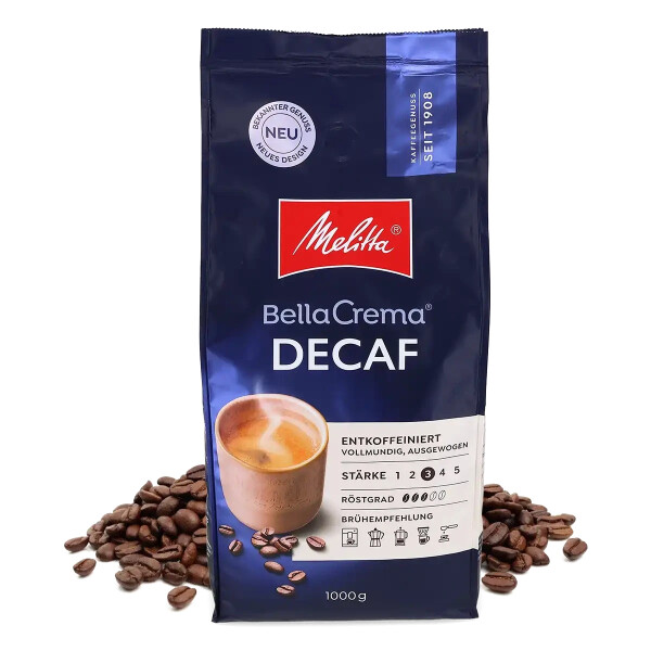 Melitta BellaCrema Decaffinato 1kg, Bild 3