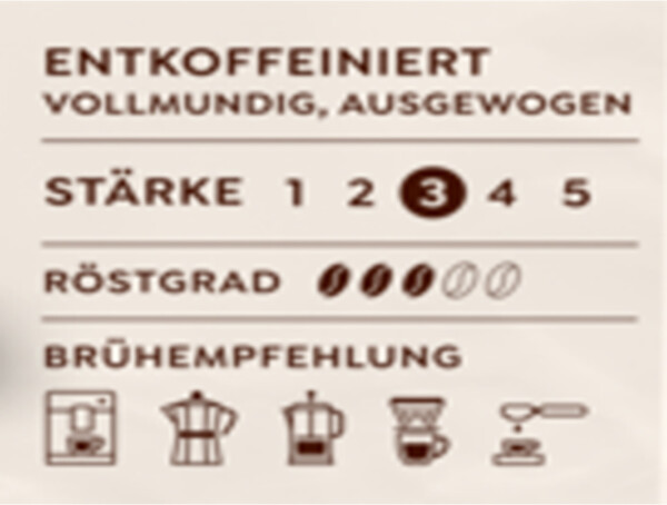 Melitta BellaCrema Decaffinato 1kg, Bild 4