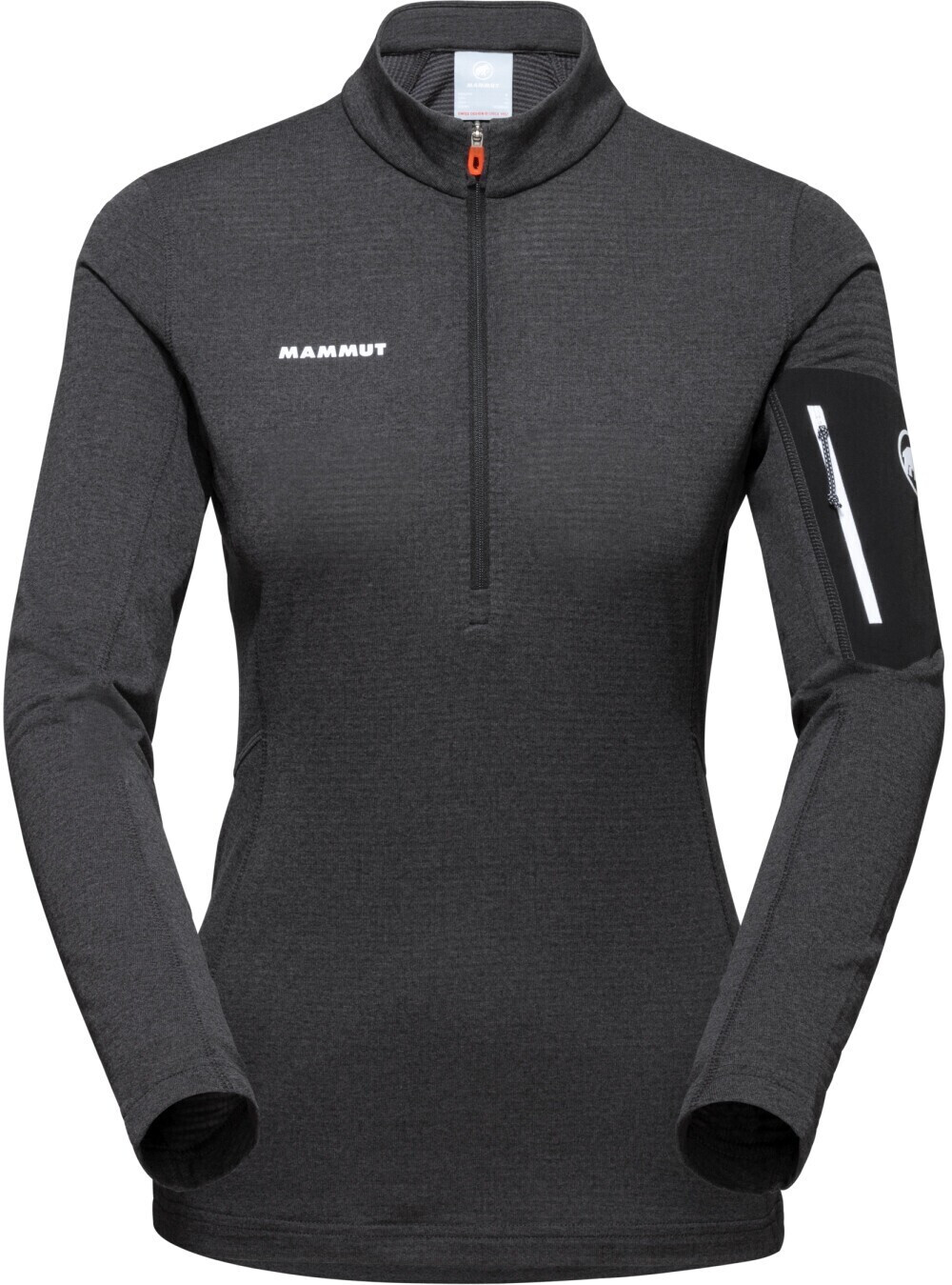 Mammut Aenergy Light ML Half Zip Pull Women (1014-03790) black-phantom
