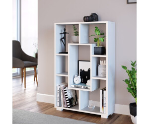 Bibliothèque-Séparateur de pièce Blanc 80x24x192