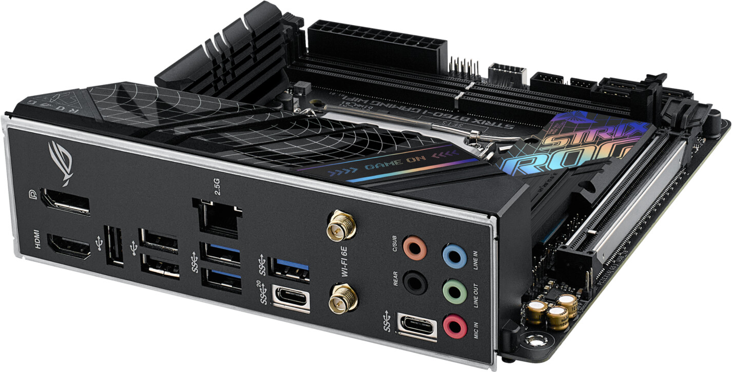 ASUS ROG Strix B760-I Gaming WiFi au meilleur prix sur idealo.fr ASUS ROG Strix B760-I Gaming WiFi au meilleur prix sur idealo.fr
