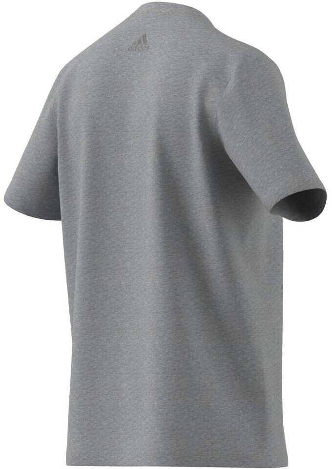 Adidas Essentials Single Preisvergleich (IC9350) bei | 16,77 Big Jersey Logo T-Shirt grey € medium heather ab