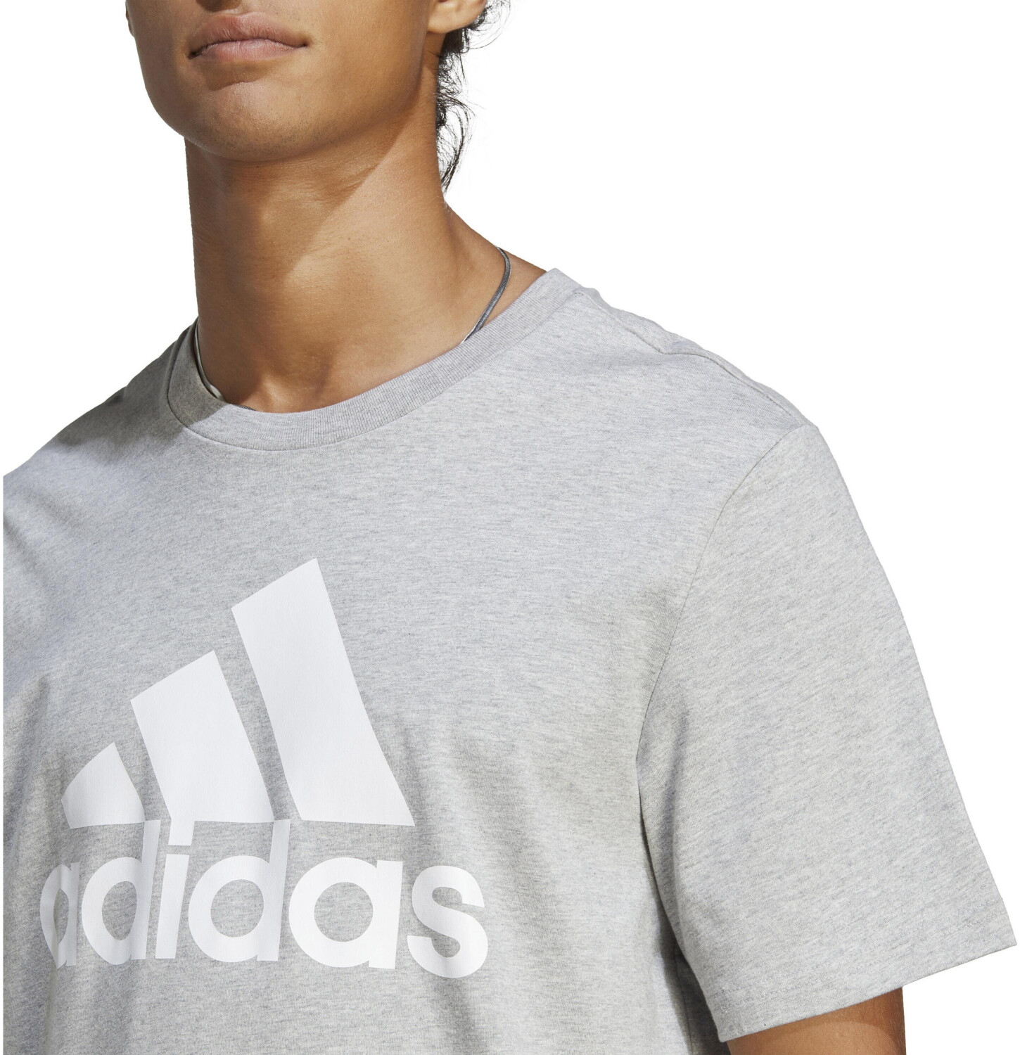Adidas Logo Single bei grey | ab Jersey € Preisvergleich (IC9350) heather 16,77 medium T-Shirt Big Essentials