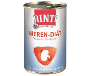 Rinti Canine Niere Renal Rind 6x400g Diätfutter Unterstützung der Nierenfunktion