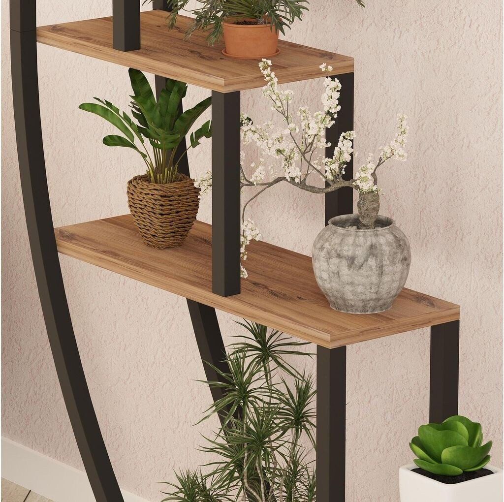 Hanah Hanah Home GARDEN 180x85 cm brown/black - back view