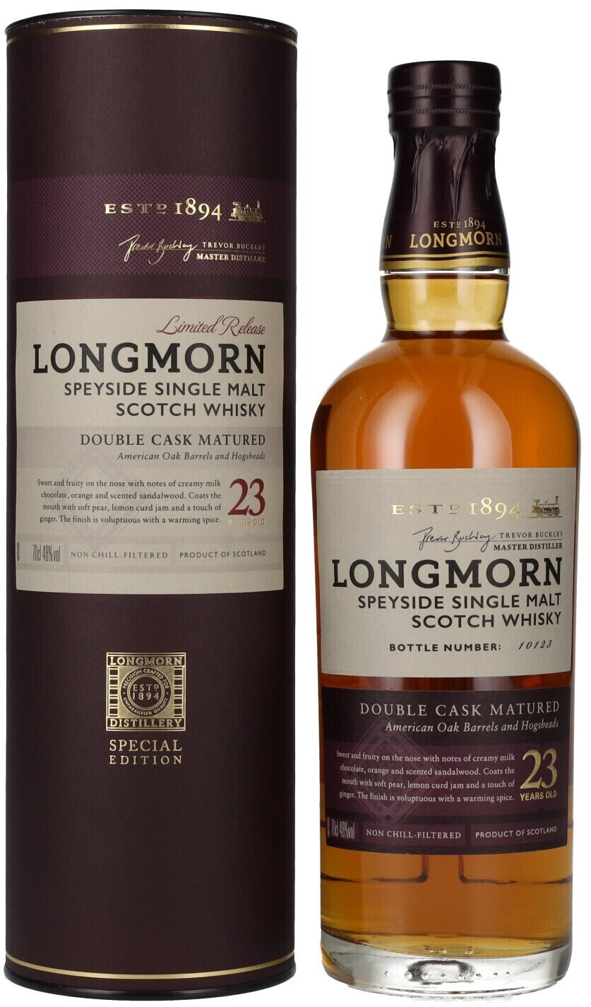 Longmorn 23 Years Double Cask Matured 0,7l 48%