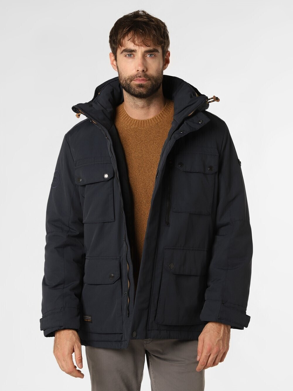 Camel Active Herren Coat – Moderner Outdoor-Mantel Für Städtische Abenteuer