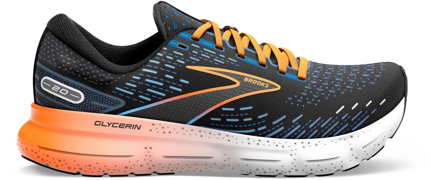 Brooks Glycerin 20 black/classic blue/orange