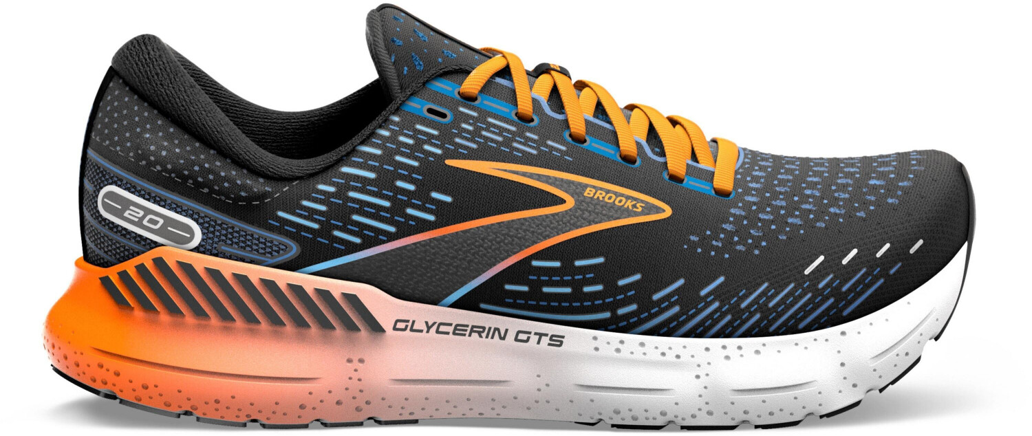 Brooks Glycerin GTS 20 black/classic blue/orange