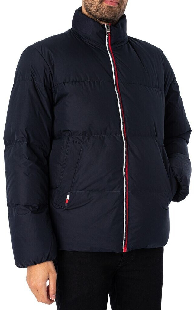 Tommy Hilfiger (MW0MW27682) sky bei Logo Tonal Warm | Preisvergleich 188,55 TH ab Jacket desert Padded €