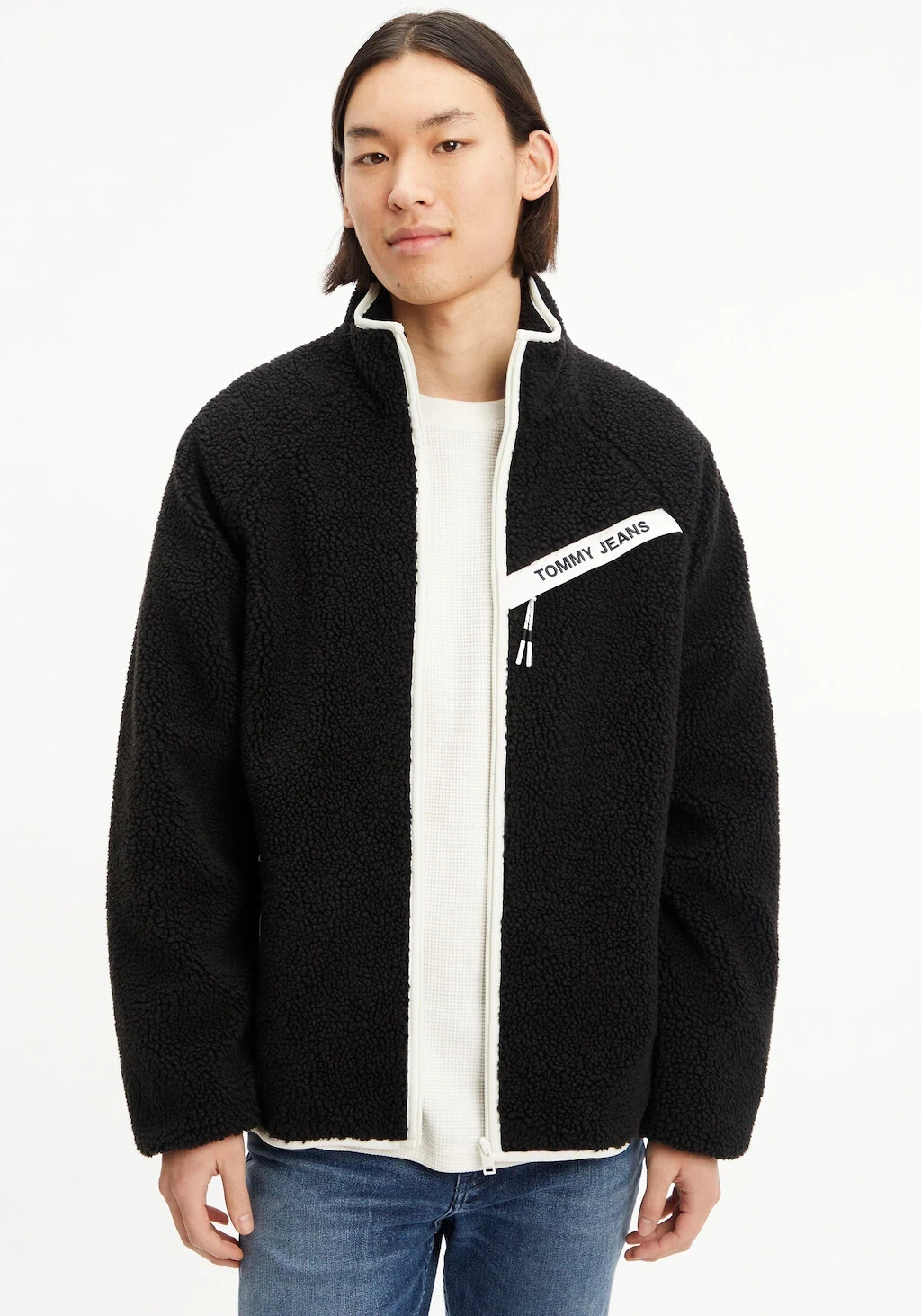 Tommy Hilfiger Sherpa Relaxed Fit Jacket DM0DM14459 black ab 61 37 Preisvergleich bei idealo