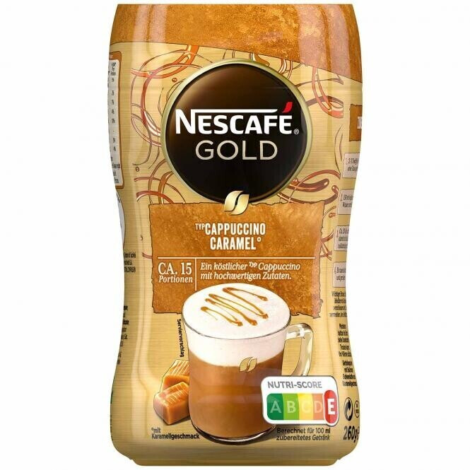 Nescafé Gold Cappuccino Caramel 260g ab 4,69 €