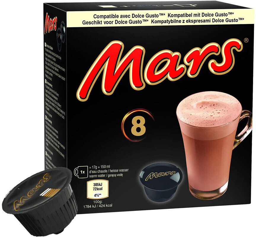Mars Hot Chocolate Pods Dolce Gusto (8 Kapseln) ab 9 99