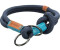 Trixie BE NORDIC Zug-Stopp-Halsband L-XL 55cm 12mm dunkelblau/hellblau
