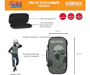 Konix Unik Housse de protection et transport pour consoles Nintendo Switch,  Switch Lite et Switch OLED - Rangement 8 jeux - Motif Be Funky, licorne