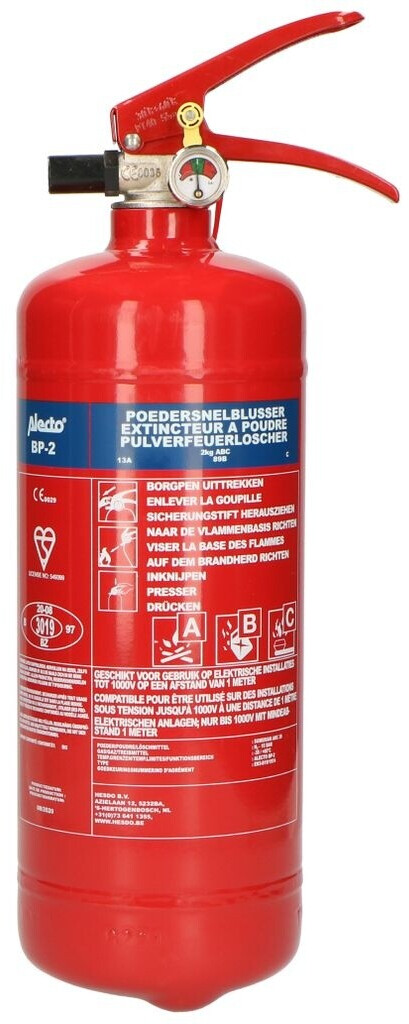 Alecto BP-2 Pulverlöscher