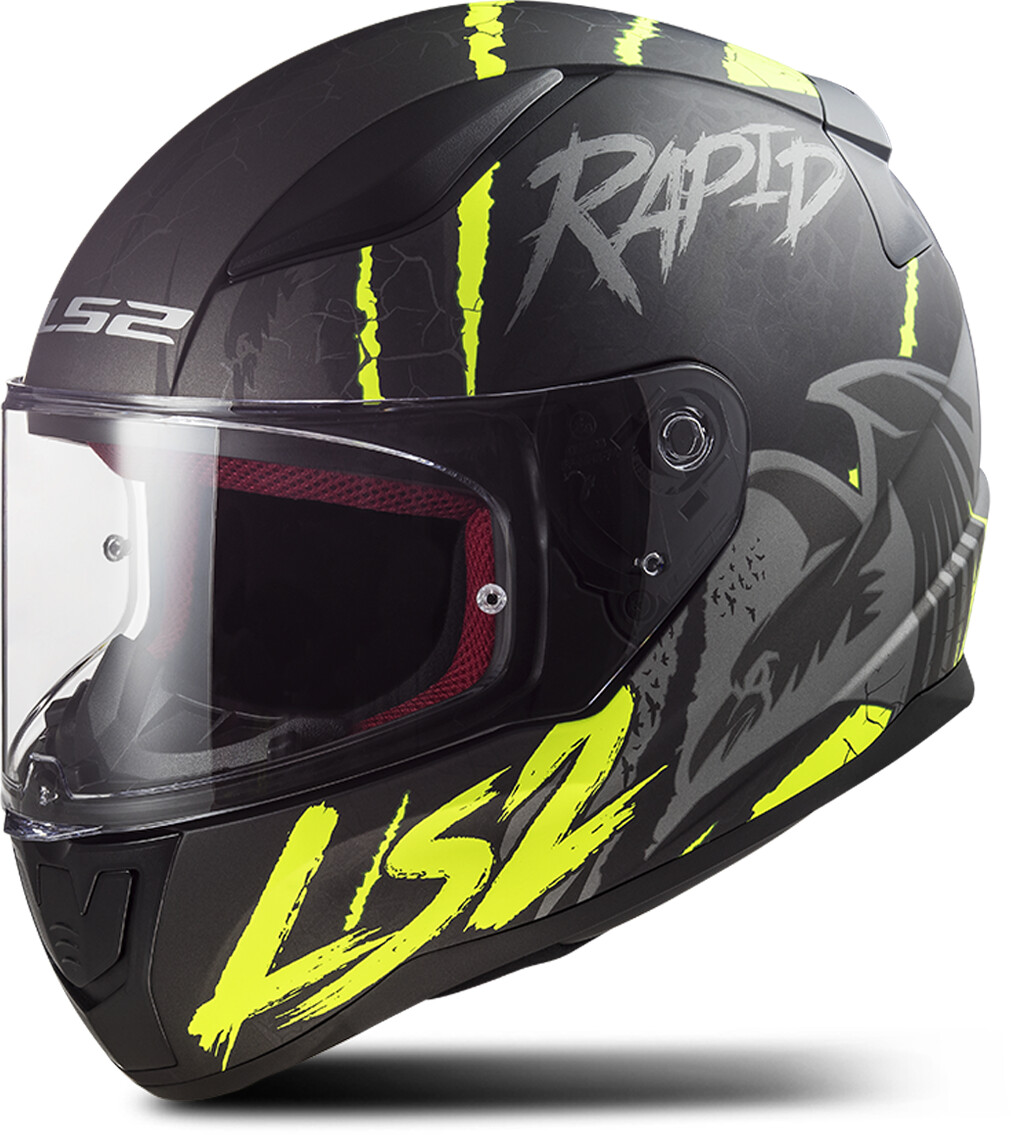 LS2, casco integrale da moto Rapid Happy Dreams, XS : : Auto e Moto