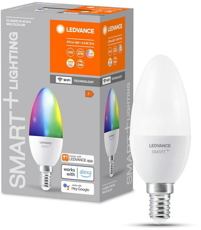 Ampoule LED Ledvance/Osram Classique E27 4,9W 470Lm 6500K 200º IP20