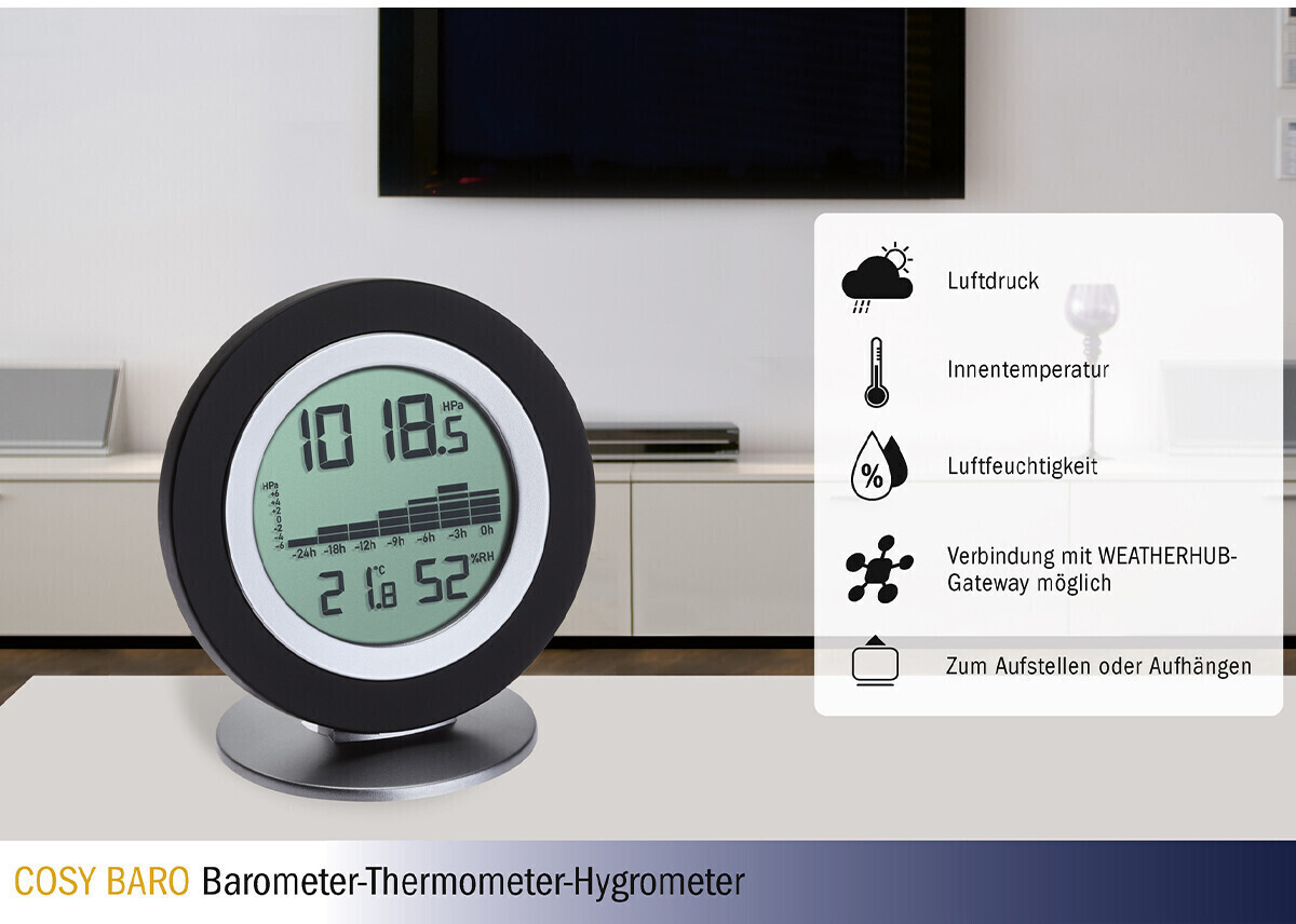 Thermomètre hygromètre connecté wifi au meilleur prix