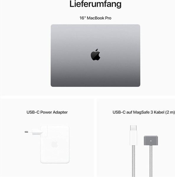 Apple MacBook Pro 16" M2 Weltraum Grau (MNW93D/A), Bild 24