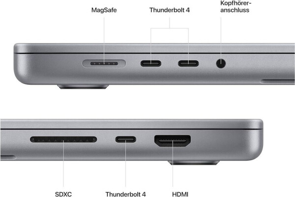 Apple MacBook Pro 16" M2 Weltraum Grau (MNW93D/A), Bild 26
