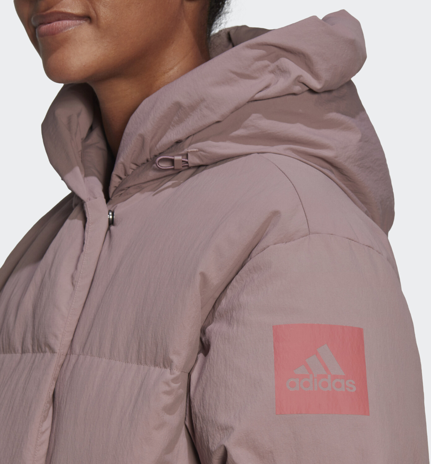 Buy Adidas Big Baffle Down Coat purple HN9940 from 125.00