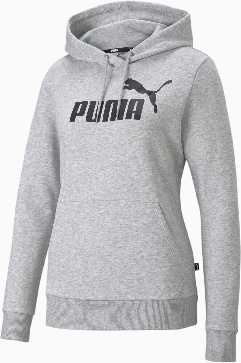 Puma Essential Logo Hoodie (586788) light gray heather
