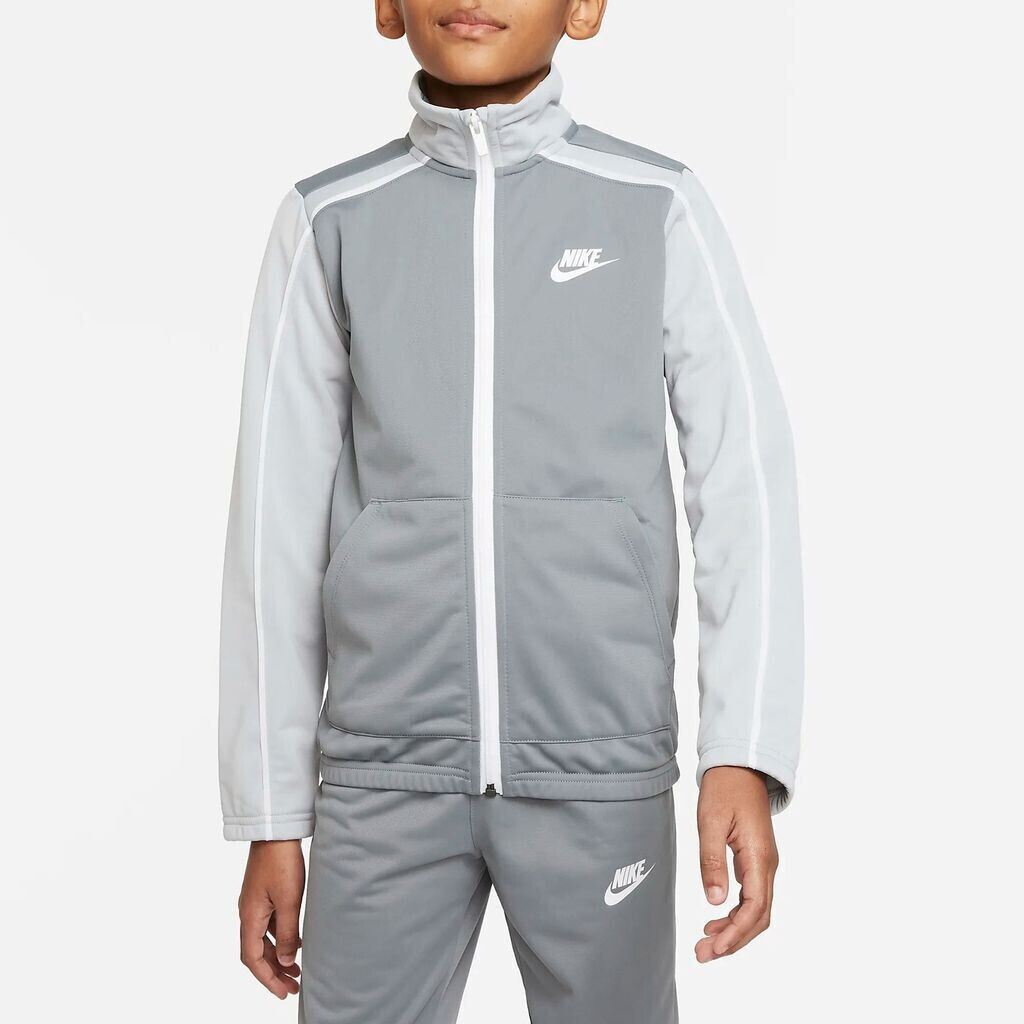 Nike Sportswear Tracksuit Youth DH9661 smoke grey light smoke grey white white ab 54 99 Preisvergleich bei idealo