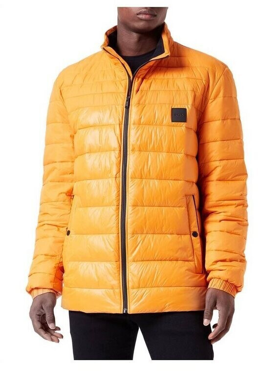 Boss store orange jacket