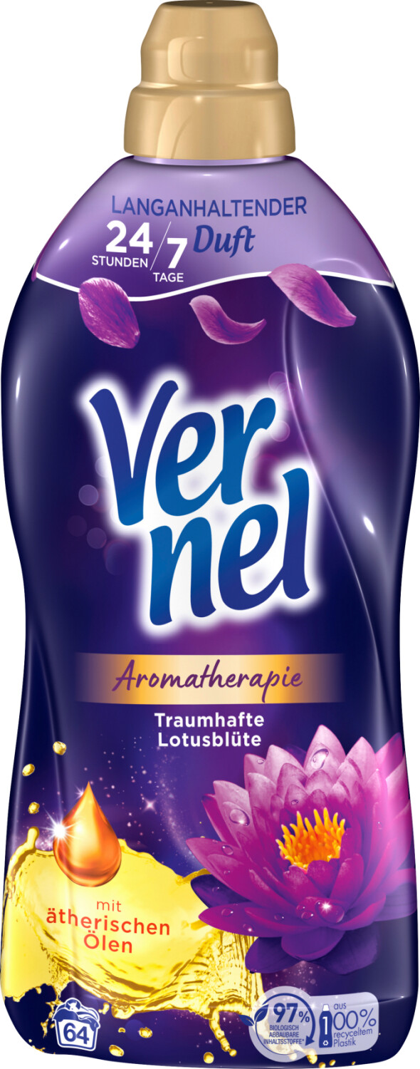 Vernel Weichspüler Aromat-Therapie Traumhafte Lotusblüte ab 10,99 ...