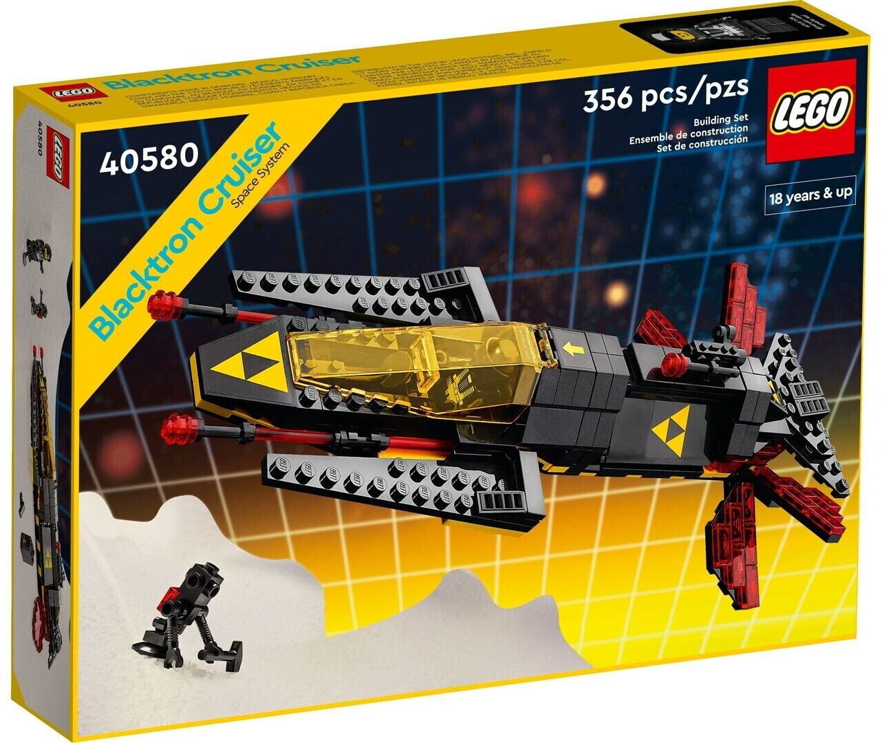 LEGO Blacktron Cruiser Space System (40580) au meilleur prix sur