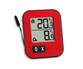 Uhomepro WLAN Thermometer Hygrometer, Mini Digital Hygrometer Innen mit  App, Tuya Smart Temperatur und Luftfeuchtigkeitmessgerät für Gewächshaus